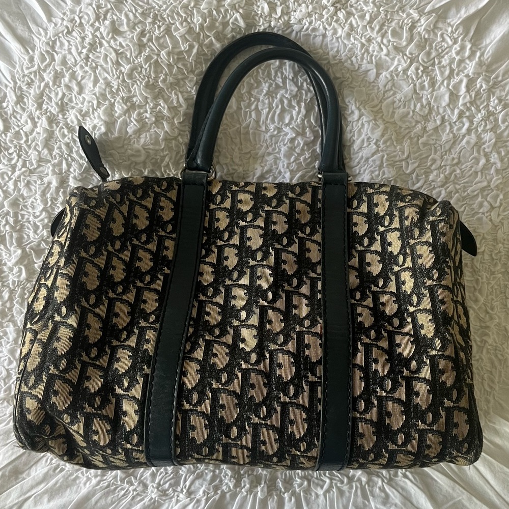 Christian Dior Monogram Boston Bag